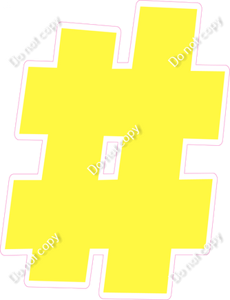 LG 12" Individuals - Flat Lemon #