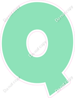 LG 12" Individuals - Flat Sea Foam Q