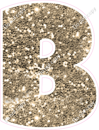 LG 12" Individuals - Khaki Sparkle B