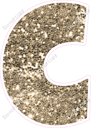 LG 12" Individuals - Khaki Sparkle C