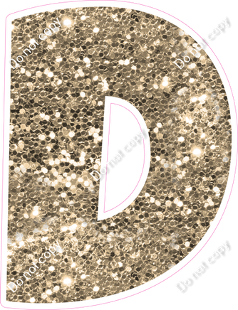 LG 12" Individuals - Khaki Sparkle D