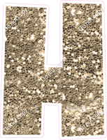 LG 12" Individuals - Khaki Sparkle H