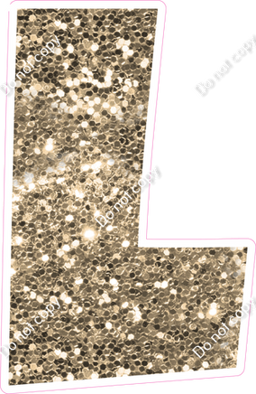 LG 12" Individuals - Khaki Sparkle L