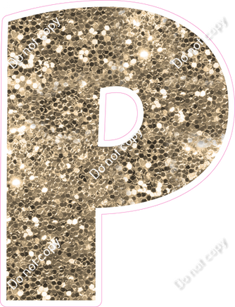 LG 12" Individuals - Khaki Sparkle P