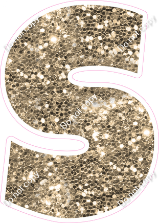 LG 12" Individuals - Khaki Sparkle S