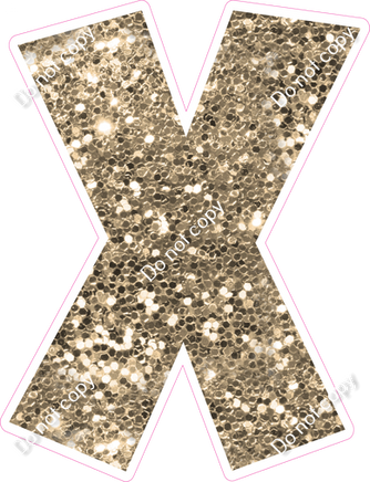 LG 12" Individuals - Khaki Sparkle X