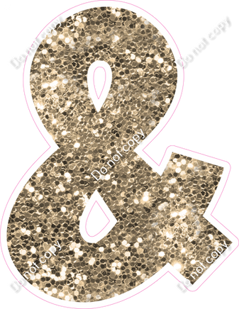 LG 12" Individuals - Khaki Sparkle &