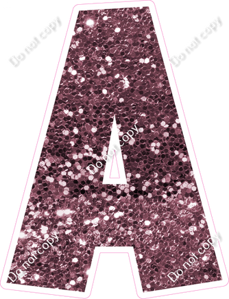 LG 12" Individuals - Mauve Sparkle A