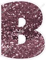 LG 12" Individuals - Mauve Sparkle B