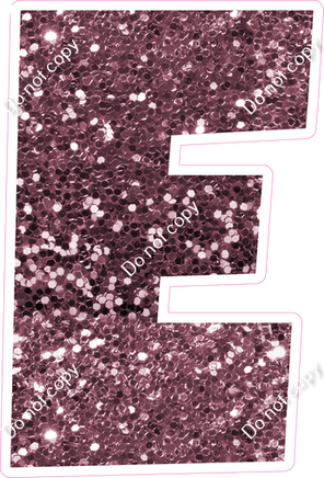 LG 12" Individuals - Mauve Sparkle E