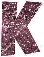 LG 12" Individuals - Mauve Sparkle K