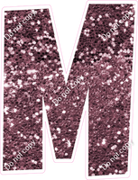 LG 12" Individuals - Mauve Sparkle M