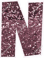 LG 12" Individuals - Mauve Sparkle N