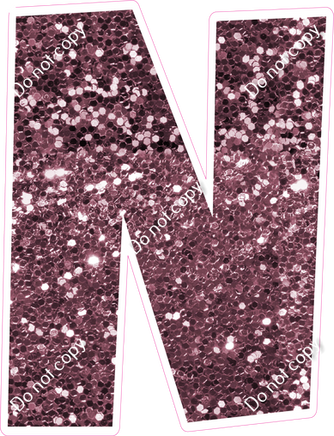 LG 12" Individuals - Mauve Sparkle N