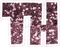 LG 12" Individuals - Mauve Sparkle TH