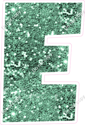 LG 12" Individuals - Sea Foam Sparkle E