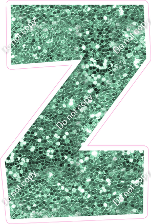 LG 12" Individuals - Sea Foam Sparkle Z