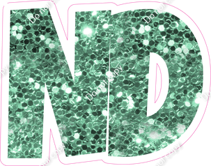 LG 12" Individuals - Sea Foam Sparkle ND