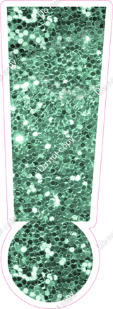 LG 12" Individuals - Sea Foam Sparkle !