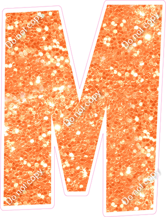 LG 18" Individuals - Amber Sparkle M