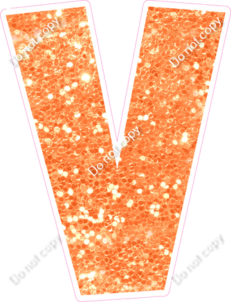 LG 18" Individuals - Amber Sparkle V