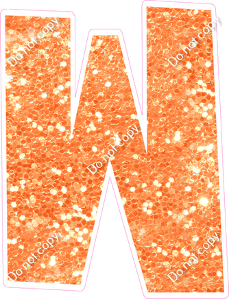 LG 18" Individuals - Amber Sparkle W