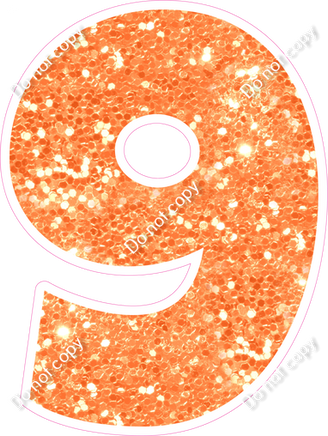 LG 18" Individuals - Amber Sparkle 9
