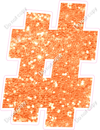 LG 18" Individuals - Amber Sparkle #