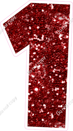 LG 18" Individuals - Crimson Sparkle 1