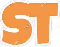 LG 18" Individuals - Flat Amber ST