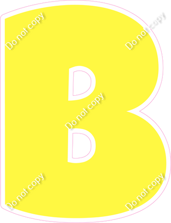 LG 18" Individuals - Flat Lemon B