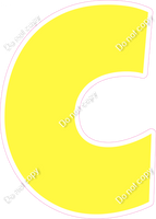 LG 18" Individuals - Flat Lemon C