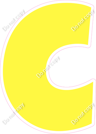 LG 18" Individuals - Flat Lemon C