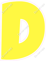 LG 18" Individuals - Flat Lemon D