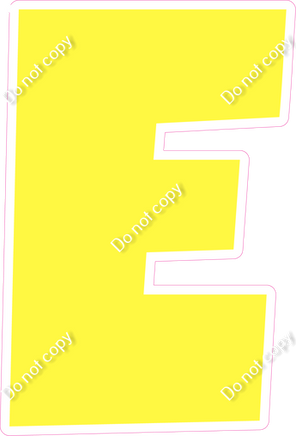 LG 18" Individuals - Flat Lemon E