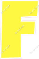 LG 18" Individuals - Flat Lemon F