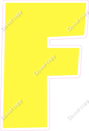 LG 18" Individuals - Flat Lemon F