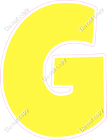 LG 18" Individuals - Flat Lemon G