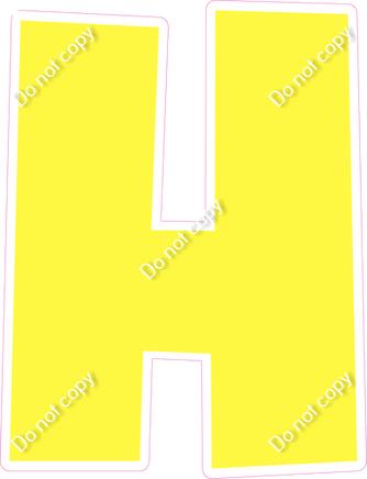 LG 18" Individuals - Flat Lemon H