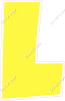 LG 18" Individuals - Flat Lemon L