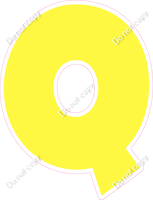 LG 18" Individuals - Flat Lemon Q