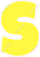 LG 18" Individuals - Flat Lemon S