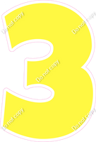 LG 18" Individuals - Flat Lemon 3