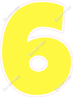 LG 18" Individuals - Flat Lemon 6