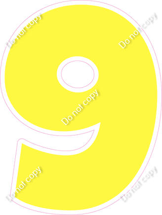 LG 18" Individuals - Flat Lemon 9