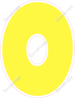 LG 18" Individuals - Flat Lemon
