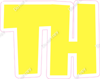 LG 18" Individuals - Flat Lemon TH
