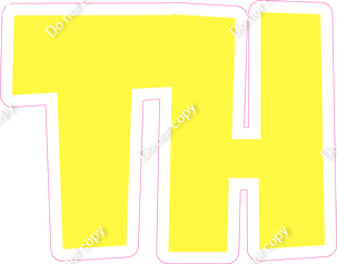 LG 18" Individuals - Flat Lemon TH