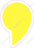 LG 18" Individuals - Flat Lemon Apostrophe