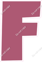 LG 18" Individuals - Flat Mauve F